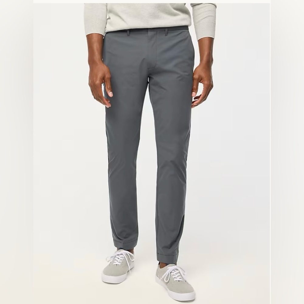 J. Crew 484 Slim Pants Gray